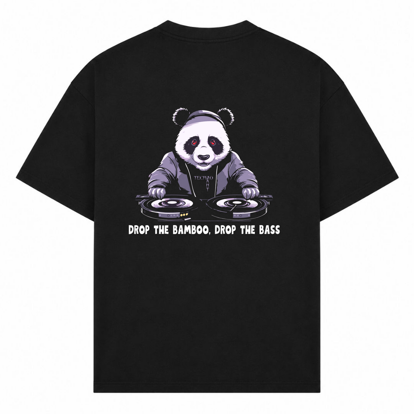 Drop the Bamboo - Oversized Shirt - Schwarz