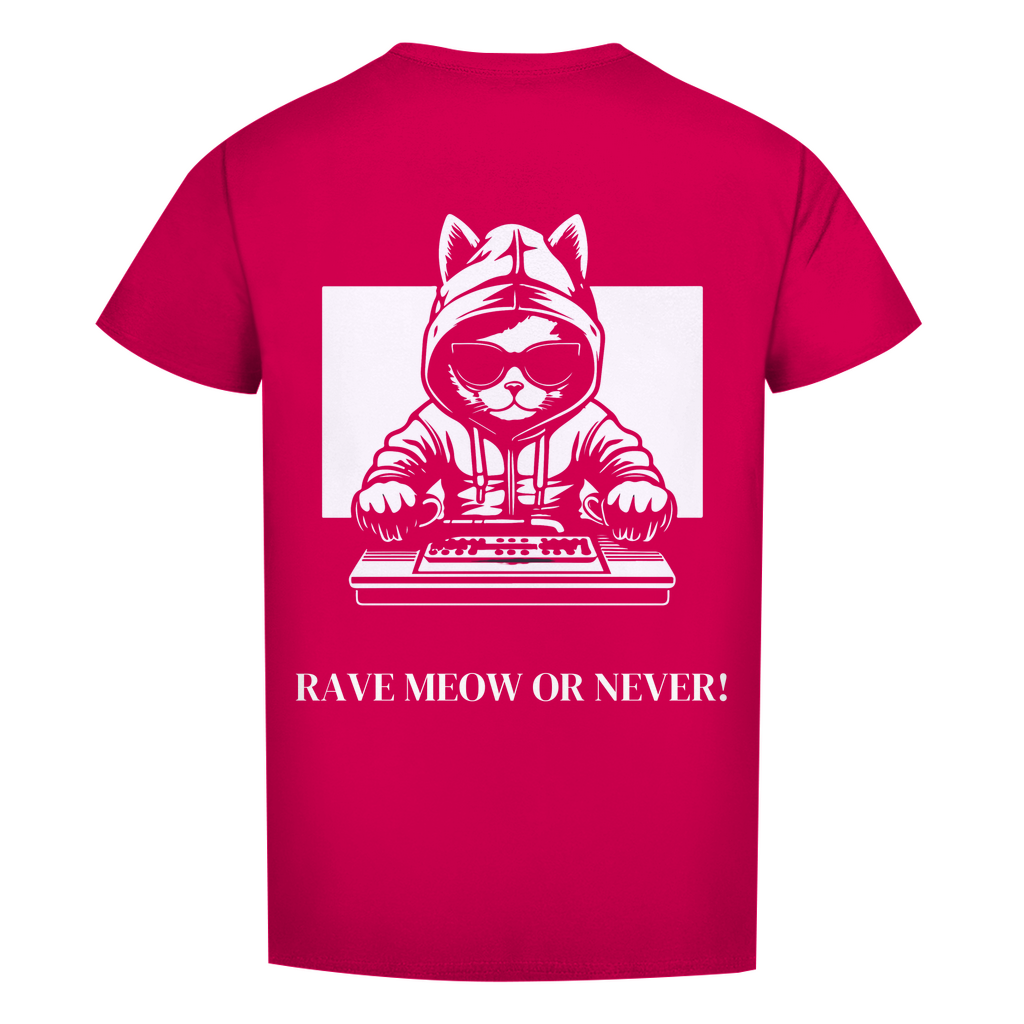 Men's Premium Organic T-Shirt Rave Meow