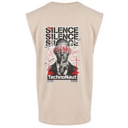 SILENCE - TankTop - sand - Rueckseite