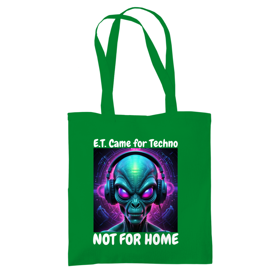 E.T. CAME FOR TECHNO - TRAGETASCHE