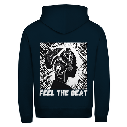 Sweat à capuche zippé pour homme FEEL THE BEAT