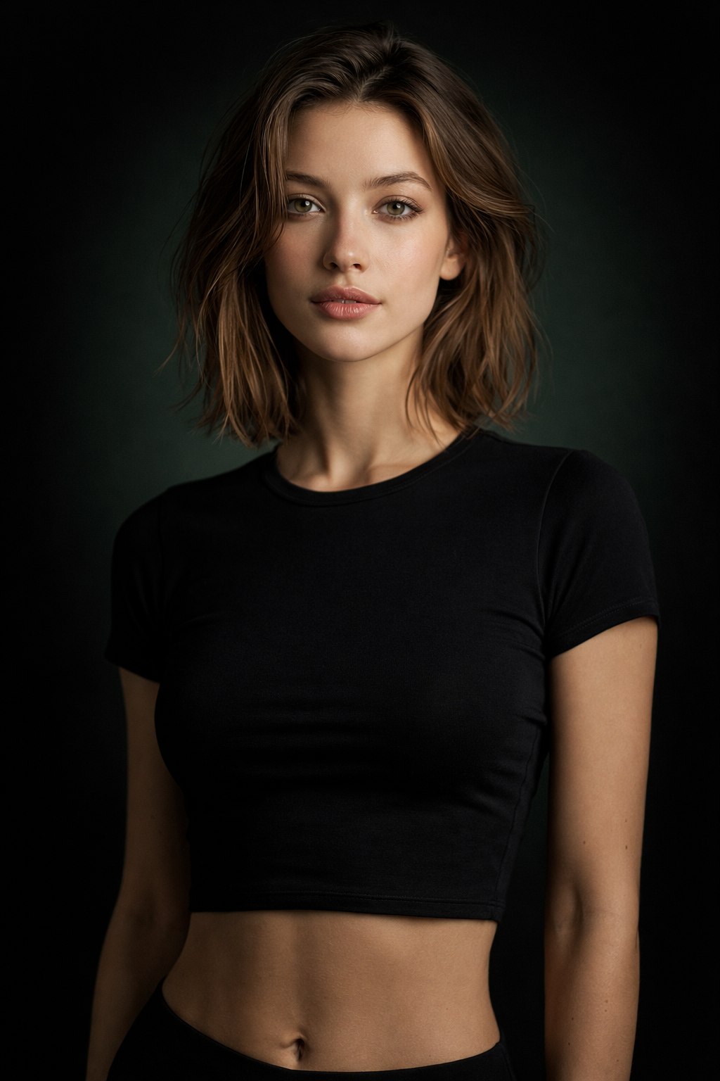 DROP THE BAMBOO - Cropped Tee